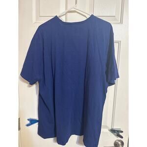 GAP Slub Cotton Pocket Tee XXL Blue Men’s Basic Crew Neck
